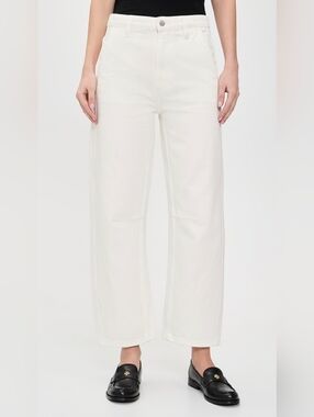 Madewell Off White Wide Leg Jeans Size 27 Like New Condition